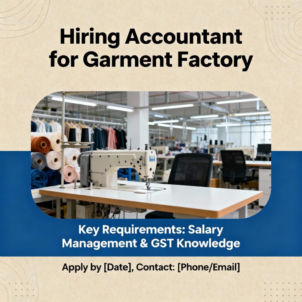 Baalaji Export Garment Manufacturing Factory in Tirupur Tamil Nadu