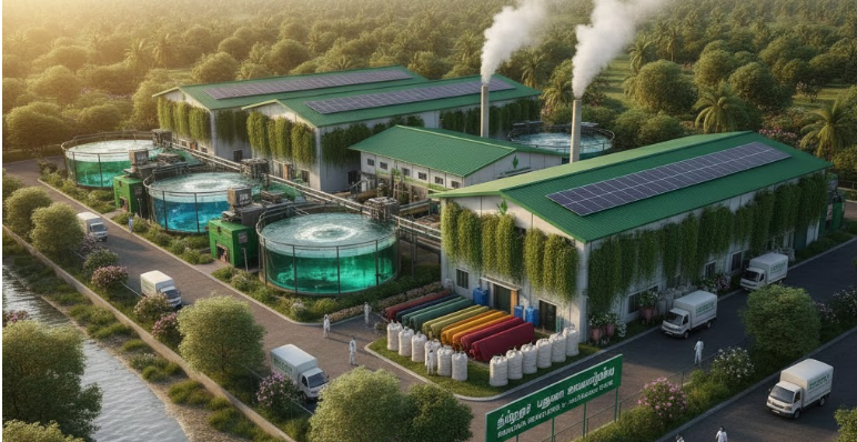 sustainable eco-friendly dyeing units Tirupur